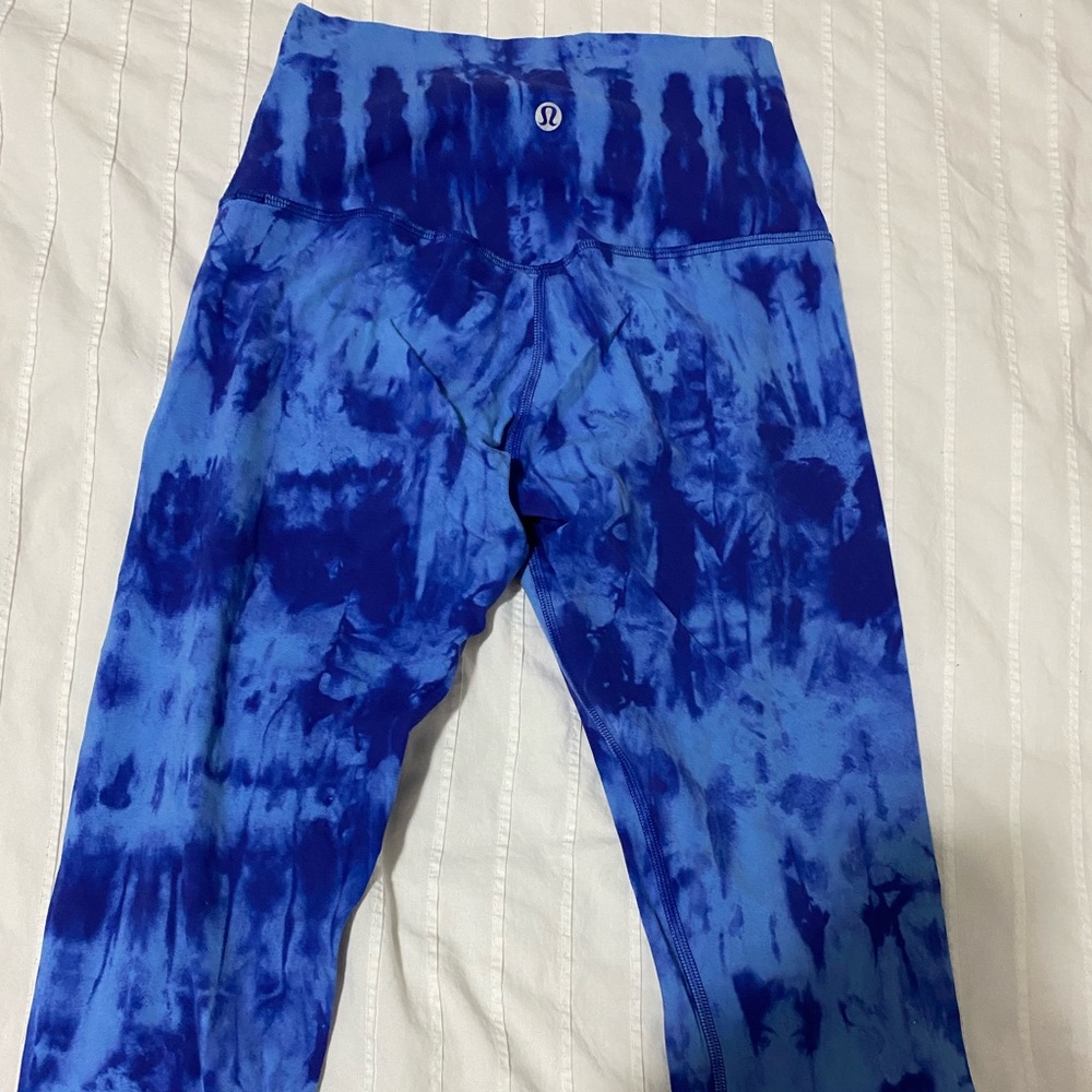 Align pants blue tie dye colour size 4